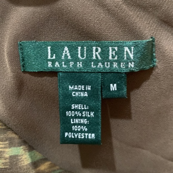 Ralf Lauren 100% silk skirt. Size M - Picture 5 of 5